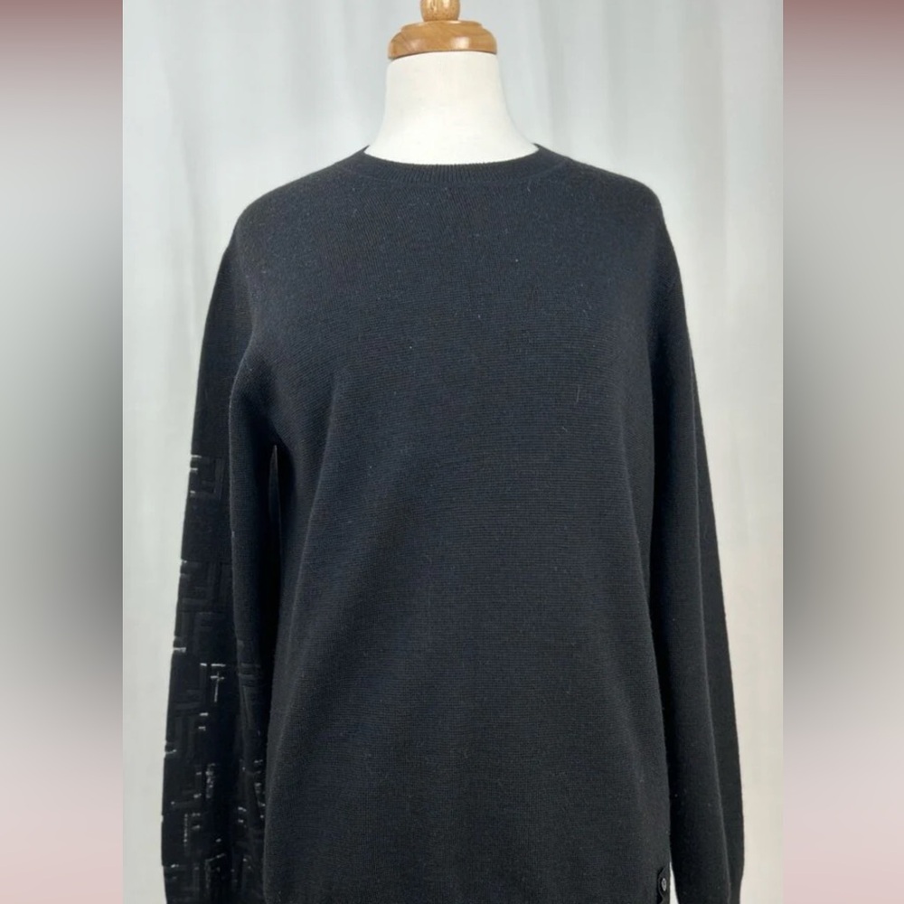 FENDI LOGO SLEEVE PULLOVER (M)